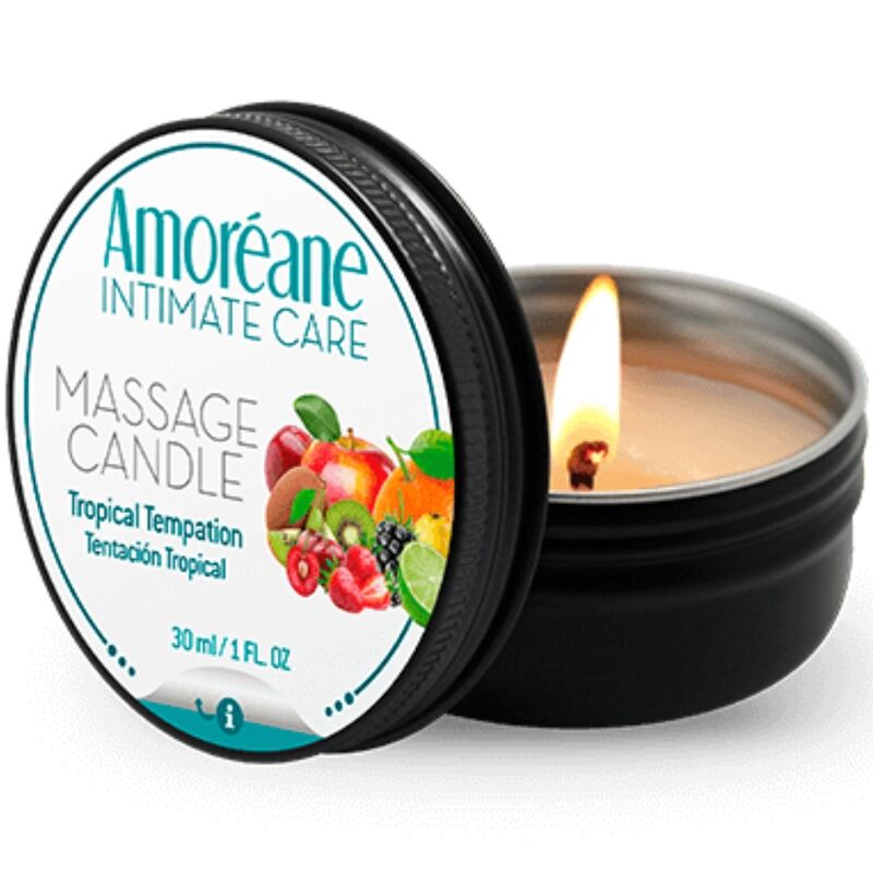 AMOREANE - CANDELA DA MASSAGGIO TROPICAL TEMPTATION 30 ML