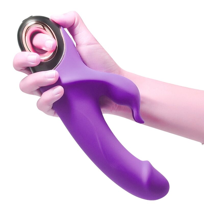 ARMONY - VIBRATORE DILDO METEROR RABBIT ROTATOR VIOLA