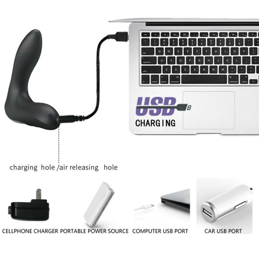 PRETTY LOVE - MASSAGGIATORE PROSTATICO GONFIABILE LEONARD CON VIBRAZIONE