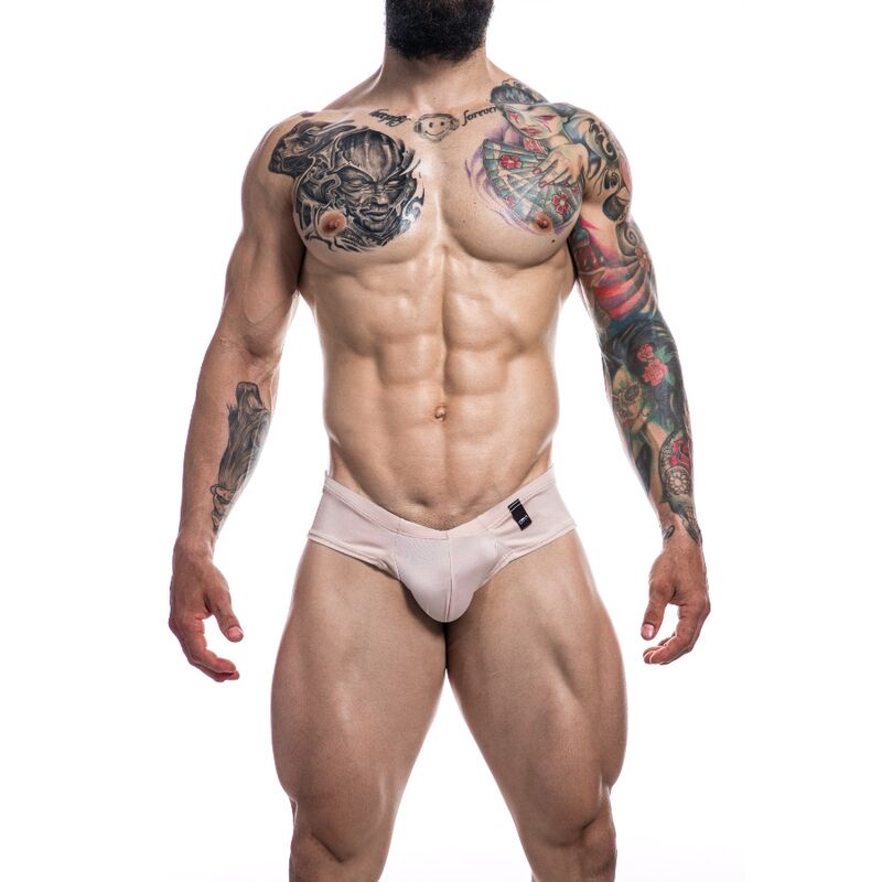 CUT4MEN - CHEEKY BRIEF SILVER L