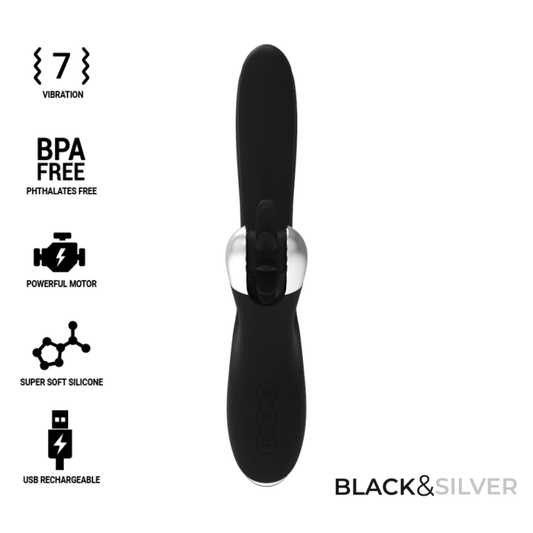 BLACK&SILVER - VIBRA VIBRANTE BUNNY JOHNNY