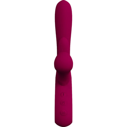 ARMONY - VIBRATORE IMPACT SWING E DOPPIO STIMOLATORE MODELLO 1 BORDEAUX