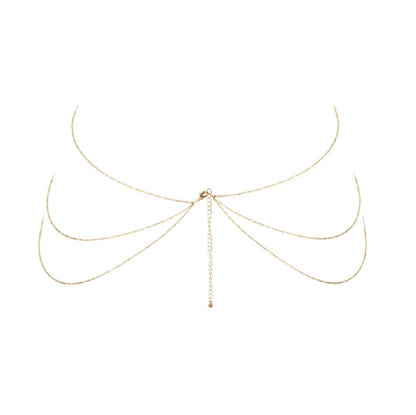 BIJOUX - MAGNIFIQUE CATENE IN METALLO PER IL CORPO 8 ORO