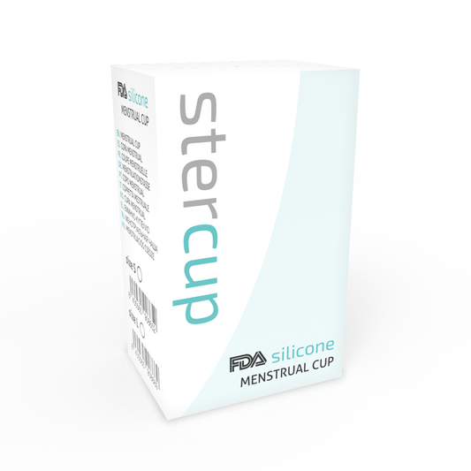 STERCUP - COPPA MESTRUALE IN SILICONE FDA LILLA - TAGLIA S