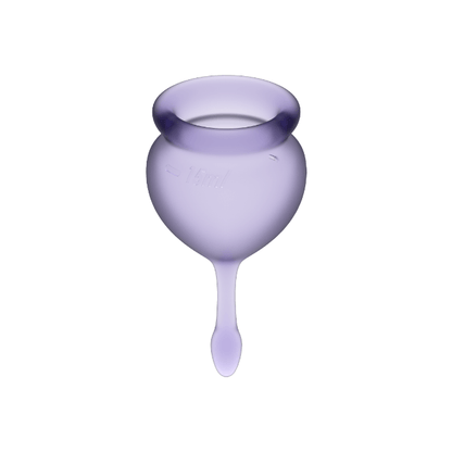 SATISFYER - COPPA MESTRUALE FEEL GOOD BLU SCURO 15 + 20 ML